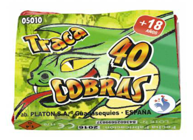 Traca 40 cobras