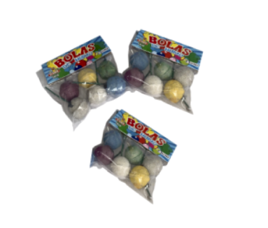 Pack de 3 bolsitas Bolas de humo