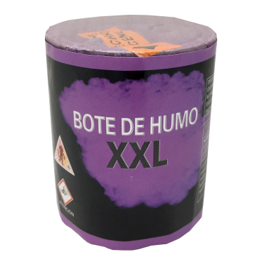 Bote de humo púrpura XXL
