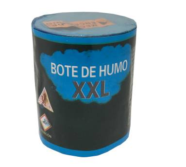 Bote de humo azul XXL