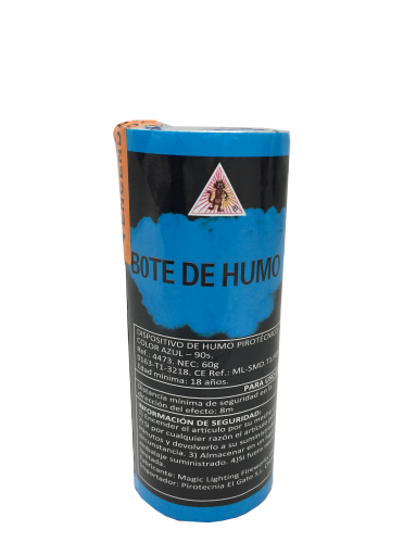 Bote humo azul 90 segundos