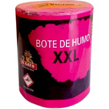 Bote de humo rosa XXL