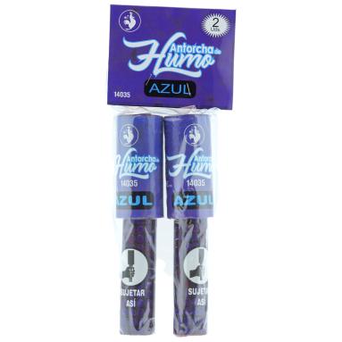 Antorcha de humo azul