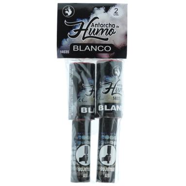 Antorcha humo color blanco