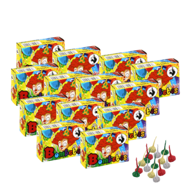14 cajas Mini-Bombetas (700 minibombetas)