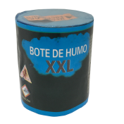 Bote de humo azul XXL